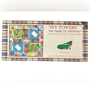 "Ivy Towers: The Game Of Preppism" 1981 vintage board game